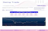 Swing Trade - necton.com.br¡ficaSema… · Swing Trade e . MRFG3 está em tendência de alta. O rompimento da consolidação iniciada em 14 de maio elevaria o ativo a novos patamares