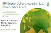 BP Energy Outlook: transition to a lower carbon future · 2016. 12. 8. · BP Energy Outlook: transition to a lower carbon future Fórum FGV Energia: Matriz e Segurança Energética