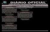DIÁRIO OFICIAL - Prefeitura Municipal de Arapongas...09 de agosto de 2017, receberá 01 (uma) cédula de votação no início da mesma. QUINT A-FEIRA 06/07/2017 DIÁRIO OFICIAL DO