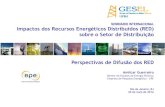 SEMINÁRIO INTERNACIONAL Impactos dos Recursos … · SEMINÁRIO INTERNACIONAL Impactos dos Recursos Energéticos Distribuídos (RED) sobre o Setor de Distribuição Amilcar Guerreiro