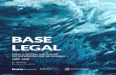 Base LegaL · 2019. 3. 21. · apresentação com satisfação, apresentamos esta quarta edição da Base Legal para a Gestão das Águas do Estado do Rio de Janeiro (1997-2018).