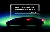 14991 Toyota Relatorio Semestral 2019 A4 · 2019. 10. 23. · 2017 2016 2015 Unidades Físicas Toyota 1.234 2.114 1.145 1.913 1.823 1.629 ... - Auditoria de 1º acompanhamento no