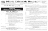 Diário Oficial de Bauru · 2019. 11. 13. · 2 DIÁRIO OFICIAL DE BAURU QUINTA, 14 DE NOVEMBRO DE 2.019 LTDA ME, para a empresa TECFAG - COMÉRCIO E IMPORTAÇÃO DE MÁQUINAS EIRELI