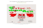 XI Congresso Português de Psicodrama Programa Finalfiles.xi-congresso-psicodrama.webnode.pt/200000057-81407823a8/… · 4 20h30 Jantar serrano, acompanhado de surpresas lidas, cantadas