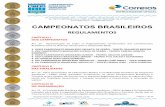 CAMPEONATOS BRASILEIROS - SGE · 2020. 4. 19. · 2- XXV CAMPEONATO BRASILEIRO JUVENIL DE VERÃO – TROFÉU CARLOS CAMPOS ... Art. 11 - Atendendo ao que estabelecem as regras SW