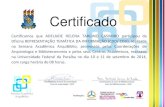 Certificado - WordPress.com · ADMINISTRATIVAS PARA O PROFISSIONAL DE ARQUIVO _____ Coordenadora do curso de Biblioteconomia Curso de Biblioteconomia - UFPB _____ Coordenadora do