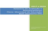 Relatório de Avaliação e Monitoramento Plano Municipal de ......Prefeitura Municipal de Bom Despacho Estado de Minas Gerais Secretaria Municipal de Educação Comissão Coordenadora