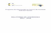 RELATÓRIO DE ATIVIDADES 2017 - 2018 - Azoresazores.gov.pt/NR/rdonlyres/30CEF2F0-18F0-41BE-B1D1-AD103...Relatório de Atividades – PICCOA 2017-2018 5 1 - Introdução A cavidade