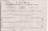 EXTRA PERIODICO OFICIAL CONSTITUCIONAL DEL SOBERANO … · Registrado como artículo de segunda clase de fecha 23 de diciembre del año 1921 TOMO OAXACA DE JUÁREZ, OAX., NOVIEMBRE