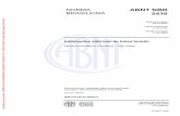 NORMA ABNT NBR BRASILEIRA 5410 - Engenharia Civil · abnt@abnt.org.br Exemplar para uso exclusivo - CONNECTCOM TELEINFORMATICA COMERCIO E SERVICOS LTDA - 00.308.141/0002-57 (Pedido
