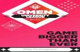 INFORMAÇÃO GERAL · 2020. 5. 18. · INFORMAÇÃO GERAL O OMEN University League CS:GO é um torneio do jogo de computador Counter-Strike: Global Offensive, com partic- ipação