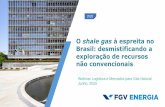 O shale gas à espreita no Brasil: desmistificando a ... · “Promover a exploração e produção de reservatórios convencionais e não convencionais, ampliando significativamente