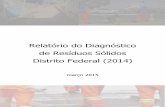 Relatório do Diagnóstico de Resíduos Sólidos Distrito ...€¦ · de 2015, da Lei Distrital nº 5.418, 24 de novembro de 2014, da Lei nº 5.275, de 27 de dezembro de 2013, e nos