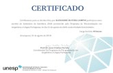 ALEXANDRE SILVEIRA CAMPOS participou como ouvinte do ... · Seminário de Semiótica 2018, promovido pelo Programa de Pós-Graduação em Linguística e Língua Portuguesa, no dia