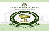ACADEMIA NACIONAL DE FARMÁCIA Academia Brasileira de ... · Medicina Farmacêutica - SBMF e a United States Pharmacopeial Convention – USPC. The ANF has the Sindicato da Indústria