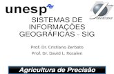 Sistemas de informações geográficaslamma.com.br/private/docs/30a90bd45a4e60896829633f... · INFORMAÇÕES GEOGRÁFICAS - SIG Prof. Dr. Cristiano Zerbato Prof. Dr. David L. Rosalen