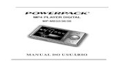 MANUAL DO USUÁRIOpowerpack.to/home3_n/downloads/MF-MS32_36_38_Portuguese.pdf · 2007. 11. 26. · repeat once，All play once，All play e repeat once，Play Intro. 2) Play Mode