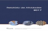 Relatório de Atividades - Algarve · Em termos de execução final do QUAR, foram atingidas as seguintes taxas por parâmetro: 100% na Eficácia, 130% na Eficiência e 100% na Qualidade,