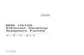 IBM 10/100 Ethernet Desktop Adapters Family: '[ U'[ Y'E K C hps-2.kev009.com/pccbbs/options/obi63jp.pdf · Antes de instalar este produto, leia as Informações sobre Segurança.