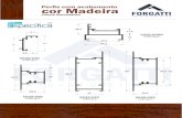 Perﬁs com acabamento cor Madeiraforgatti.com.br/catalogos/FORGATTI_MADEIRA.pdf · Perﬁs com acabamento cor Madeira Pintura Eletrostática Linha 42 A-1730 1,516 kg/m A-2234 1,946