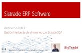 Sistrade ERP Softwareanfec.com/wp-content/uploads/2020/05/Sistrade... · EAN Códigos Barras GTIN Códigos. Travessa da Prelada, 511 4250-380 Porto ... • Durante el proceso de embalaje