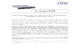 IBM System x3650 Quad Core - sinergiainformatica.com.br · System x3650 IBM System x3650 – Oferecendo Alta Performance, Disponibilidade e Capacidade em apenas 2Us de altura O servidor