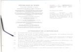 REPUBLIQUE DU NIGER PRESIDENCE DE LA REPUBLIQUE du 26 …extwprlegs1.fao.org/docs/pdf/Ner168865.pdf · 2017. 8. 17. · Vu I' ordonnance n° 2010-54 du 17 septembre 2010, portant