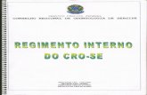 CRO-SERGIPEcrose.org.br/upload/regimento-interno-do-crose... · serviÇo pÚblico federal conselho regional de odontolociÄ de sergipe do processo cfo - 13252/2005 decisÃo cfo -18/2005