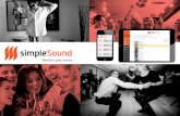 Música€¦ · Conceito Música Smartphone Interatividade O SimpleSound é um sistema multiroom de gestão da música ambiente que utiliza a rede de dados para transmitir as ...