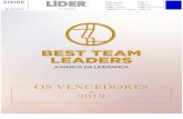 OS VENCEDORES - Jaba Recordati · mais relevantes para um líder, atualmente, no nosso país. Para o apuramento dos Best Team Leaders, os líderes são avaliados pelos seus liderados.