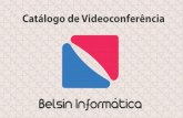 Catálogo de Videoconferência - Belsin Informática · A certiﬁcação de lentes ZEISS® atende aos altos padrões de qualidade de vídeo. O foco automático simpliﬁca a conﬁguração.