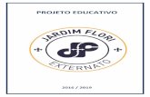 PROJETO EDUCATIVO - Jardim Flori Externato · O sucesso foi tal que, iniciado o ano com 58 crianças, terminava já com 140 alunos. As aulas eram no edifício da comunidade. Construíram-se