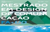 MESTRADO EM DESIGN DE COMUNI CAÇÃO FA+UDgraduacao.fa.ulisboa.pt/images/brochuras-web-2013/... · mento de identidade visual e às metodologias projetuais. Infografia ... histórico