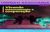 Jornal Araguaina SET19 · Vivendo intensamente a cooperação Participando de cursos, de visitas técnicas a Unimeds coirmãs, recebendo acadêmicos e representantes de cooperativas