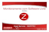 Monitoramento com Software Livre - Zabbix Brasilzabbixbrasil.org/files/FLISOL-DF_2013-Monitoracao_com_Software_Li… · FLISOL-DF, 2013 Qualidade da monitoração; Correlacionamento