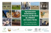 Agropecuária Sustentável na Reserva da Biosfera da UNESCO ... · Compromissos Relevantes •Deter registo atualizado das operações realizadas na superfície sujeita a compromisso