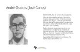 André Grabois (José Carlos)€¦ · André Grabois (José Carlos) 03/07/1946, Rio de Janeiro-RJ, estudante; Filho de Alzira da Costa Reis e Maurício Grabois (desaparecido), irmão