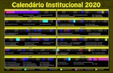 Calendário Institucional 2020 - TRT Maranhão...Dia 8 - Quarta-feira da Semana Santa Dia 9 - Quinta-feira da Semana Santa Dia 10 - Sexta-feira da Paixão Dia 1º - Padroeira (Bacabal)