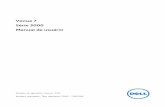 Venue 7 Série 3000 Manual de usuário - Dell · A barra de status no topo da tela exibe as notificações das aplicações, da hora, dos status dos vários aparelhos, como a bateria,