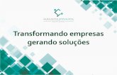Transformando empresas gerando soluções · "Os serviços prestados pelo profssional Augusto Limaverde na DelRio atenderam perfeitamente as nossas expectativas, no que ... a custos