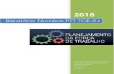 Relatório Técnico PFT TCE-RJ€¦ · Este relatório apresenta a síntese dos resultados do Projeto “Planejamento da Força de Trabalho no TCE-RJ” realizado junto às unidades