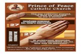 Prince of Peace€¦ · la parábola acerca de las formas como los fariseos y recolectores de impuestos rezan, nuestros corazones se convierten tan gentiles como los de Cristo. RELATIONSHIP