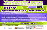 Vacinacao HPV e Meningo A4 v2 - São Paulo...casos/mortes de meningite Meningocócica dos Sorogrupos A, C, W e Y. As vacinas de HPV e Meningo ACWY Conjugada são disponibilizadas gratuitamente