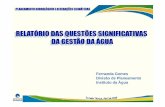 Fernanda Gomes Divisão de Planeamento Instituto da Água · 4/37 ¾A Directiva Quadro da Água(DQA), estabelece um quadro de acção comunitária no domínio da política da água,