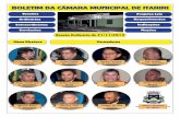 BOLETIM DA CÂMARA MUNICIPAL DE ITARIRI · 2019. 12. 5. · 03 BOLETIM DA CÂMARA MUNICIPAL DE ITARIRI Sessão Ordinária 21/11/2019 Proposituras dos Vereadores: Vereadora Milene