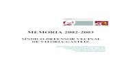 MEMORIA 2002- · PDF file

memoria 2002-2003