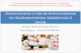 Gerenciamento e uso de antimicrobianos em Estabelecimentos … · 2019. 10. 7. · adesÃo ao preenchimento do formulÁrio de auto-avaliaÇÃo dos programas de gerenciamento do uso