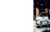 | Audi A1 Sportback€¦ · Audi A1 Sportback com os novos tempos. Um automóvel pensado para o século XXI: excelente performance aliada a ótimos níveis de consumo e de emissão