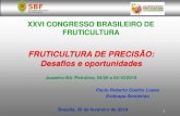 XXVI CONGRESSO BRASILEIRO DE FRUTICULTURA · Palestra 2: Adecuado manejo de la temperatura y condiciones durante el transporte para garantizar la calidad del mango. Palestrante: Carlos