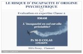 LE RISQUE DʼINCAPACITE DʼORIGINE PSYCHIATRIQUE...« Aeromedical emphasis on minimizing cardiovascular risk and monitoring the mental health of pilots remains appropriate. Age should